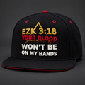 EZK 3:18 Your Blood Won't Be on My Hands black cap